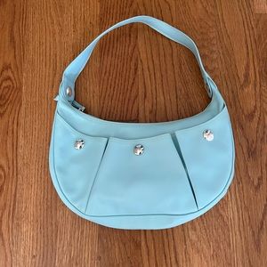 Longchamp hobo bag with silver grommets